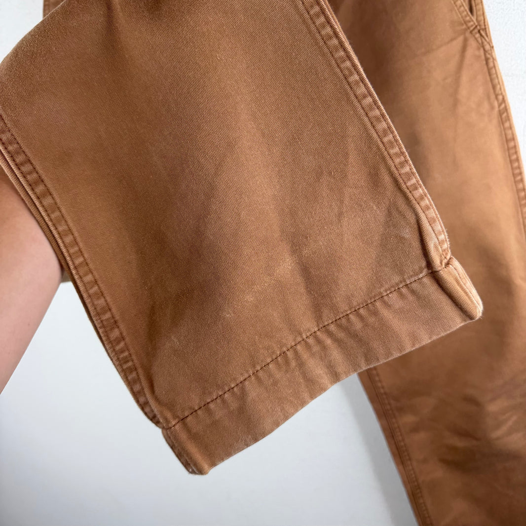 Visvim Brown Buckleback Trousers