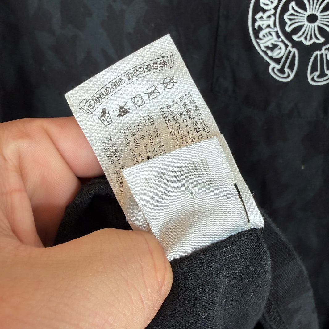 Chrome Hearts Cemetery Print L/S T-Shirt