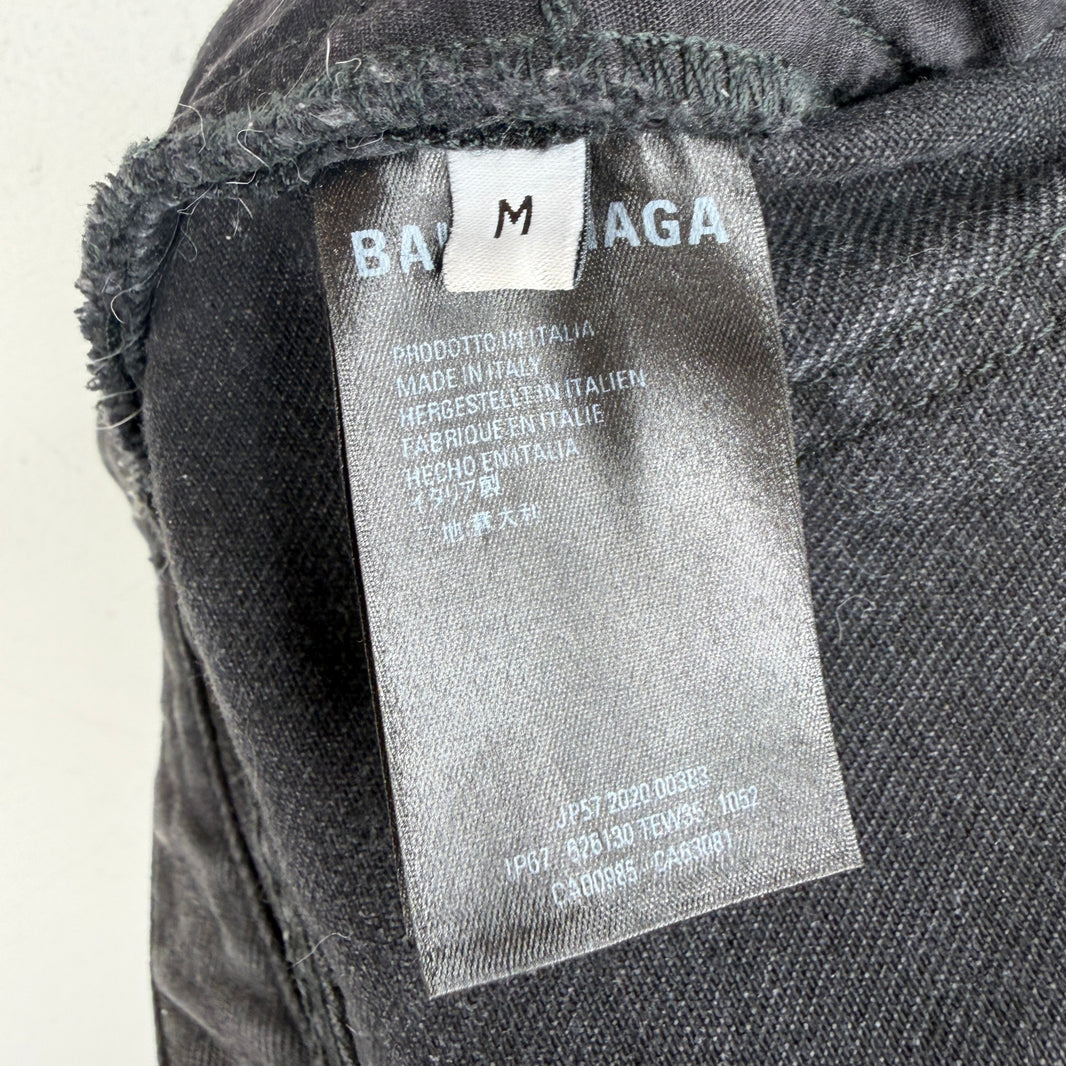 Balenciaga AOP Logo Jeans