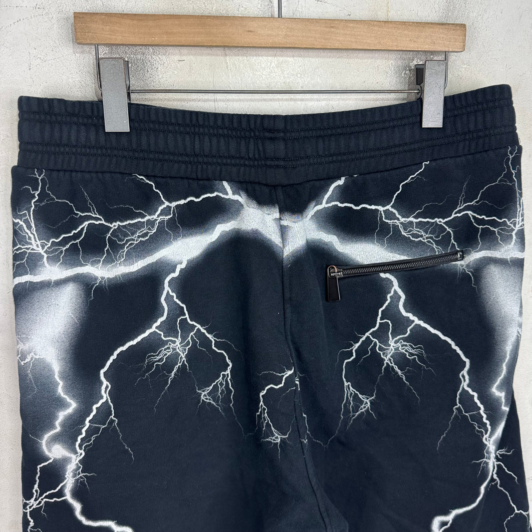 Marcelo Burlon Lightning Sweatshorts