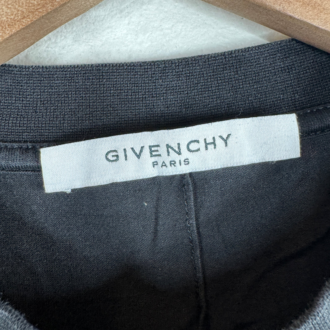 Givenchy Butterfly & Flower Black T-Shirt