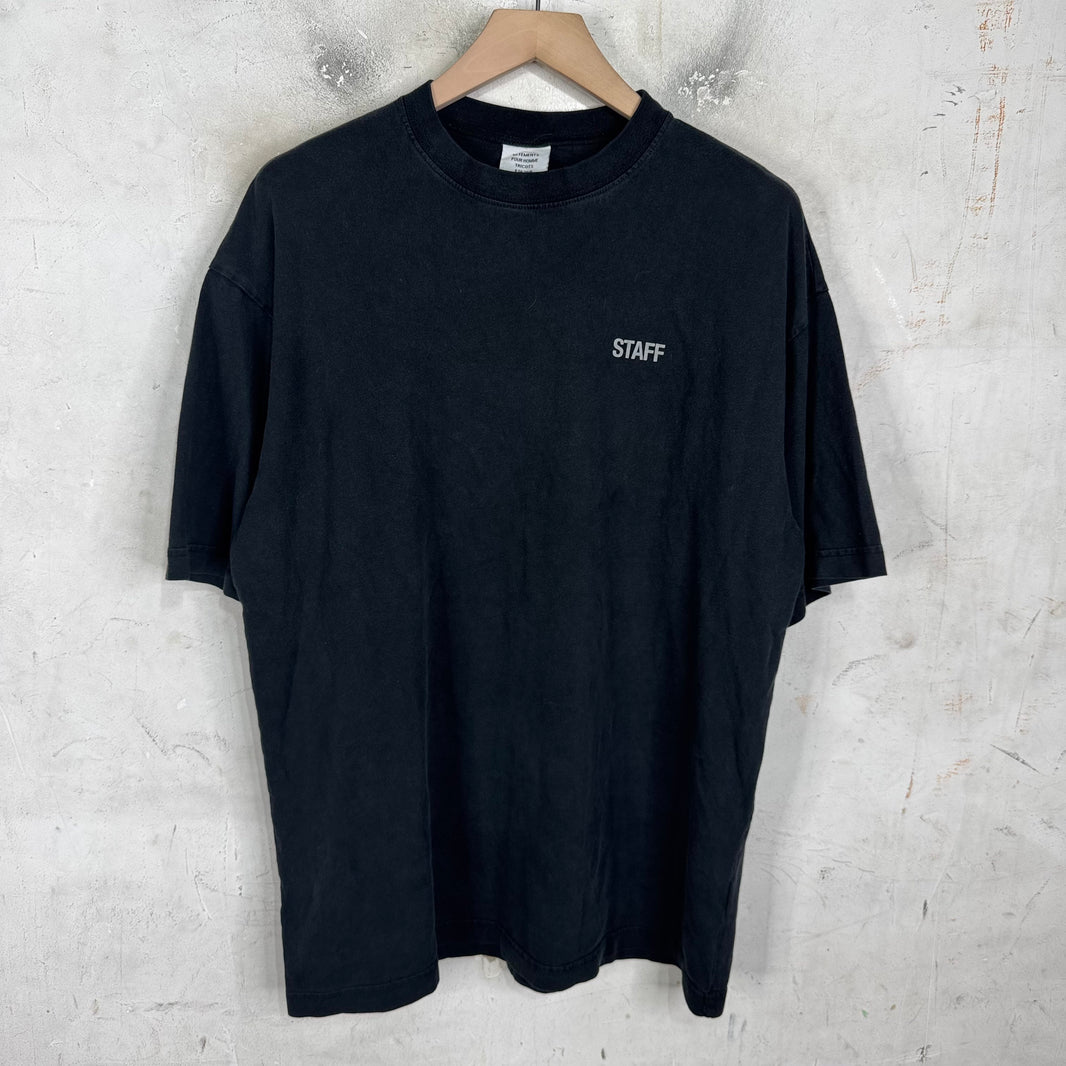 Vetements Staff T-Shirt