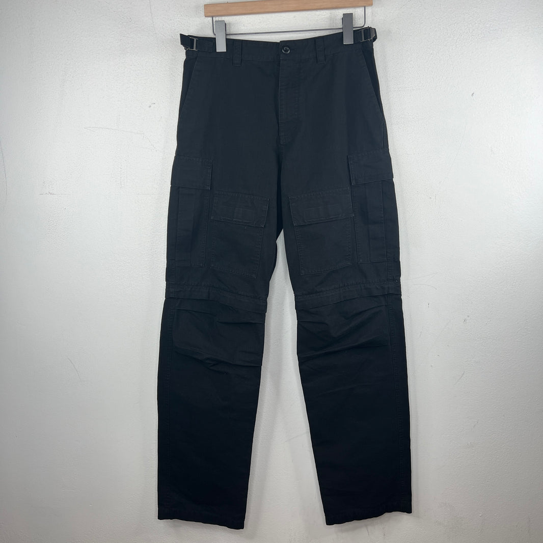 Balenciaga Straight Leg Convertible Cargo Pants