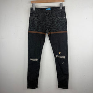 Undercover Paisley Hybrid Jeans