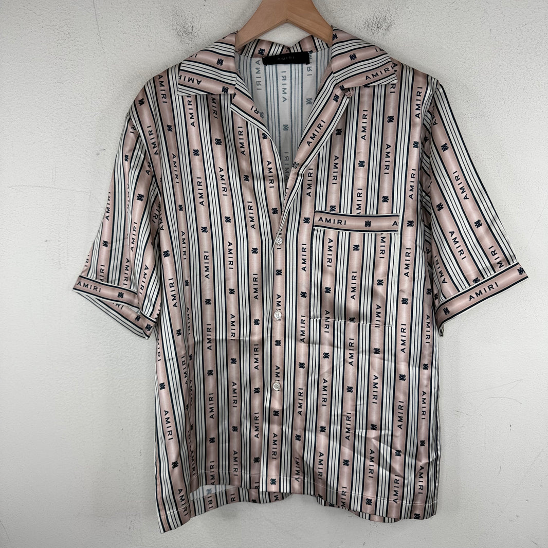 Amiri Sample Vertical Stripe S/S Shirt