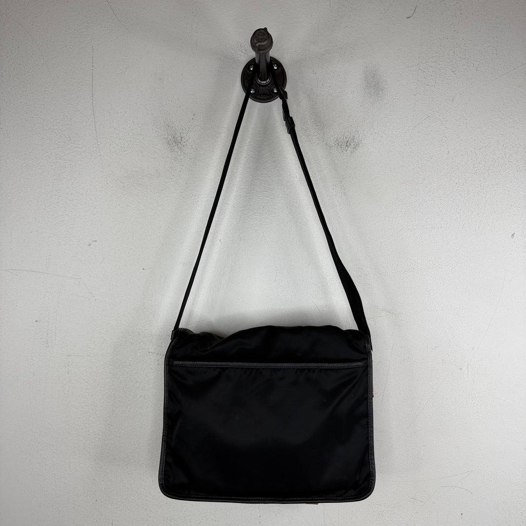 Prada Color Block Messenger Bag