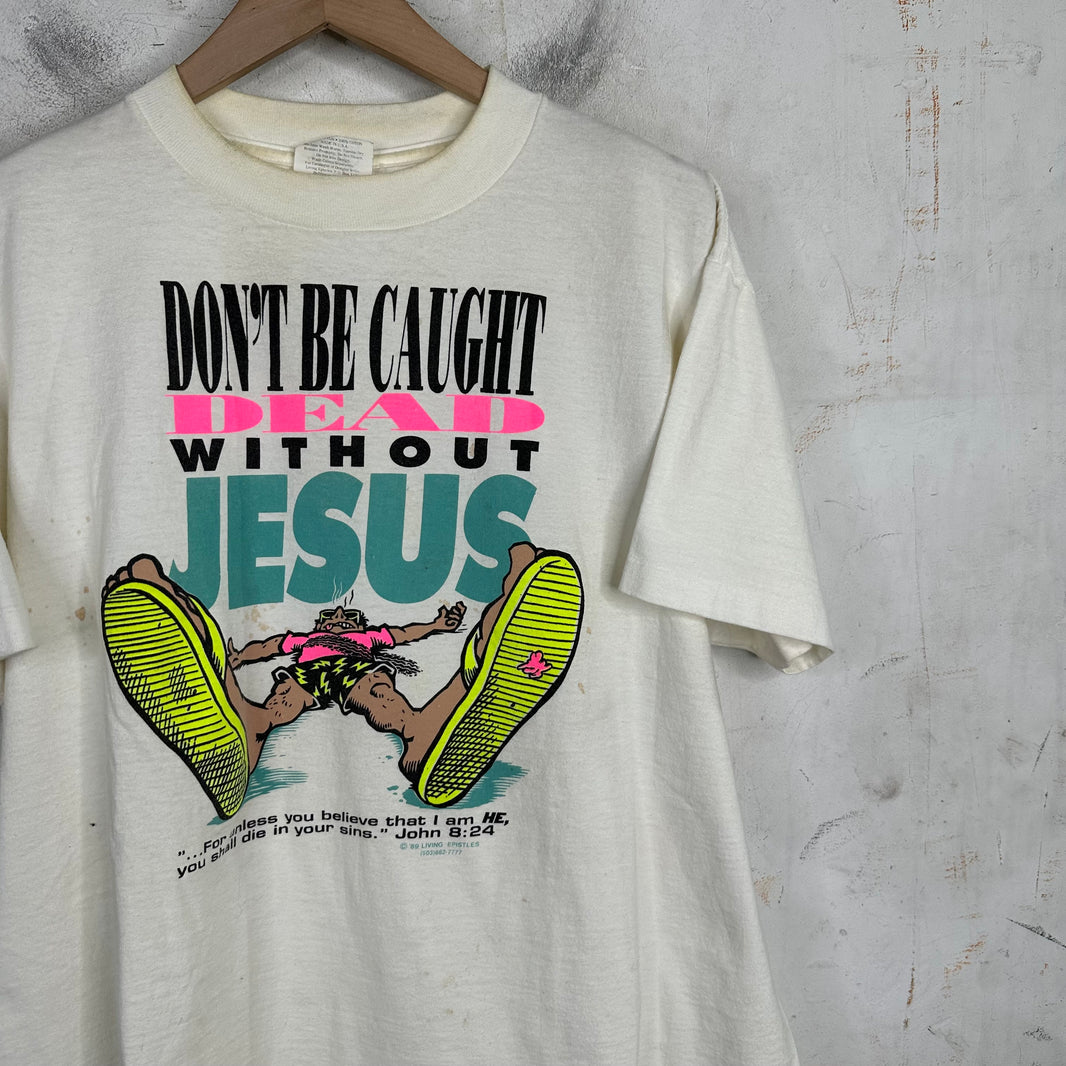 Vintage Caught Without Jesus T-Shirt