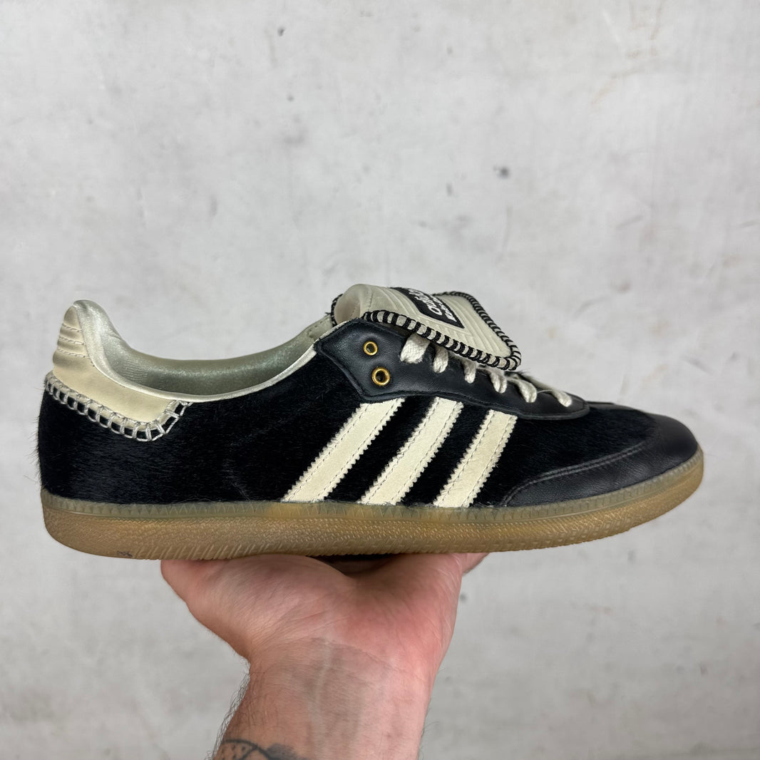 Adidas x Wales Bonner Black Ponyhair Sambas