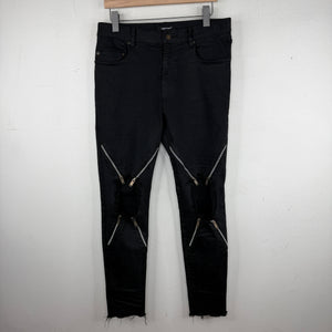 Undercover Stretch Denim 4 Zips Jeans
