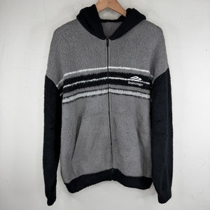 Balenciaga Sample 3B Logo Knit Hoodie