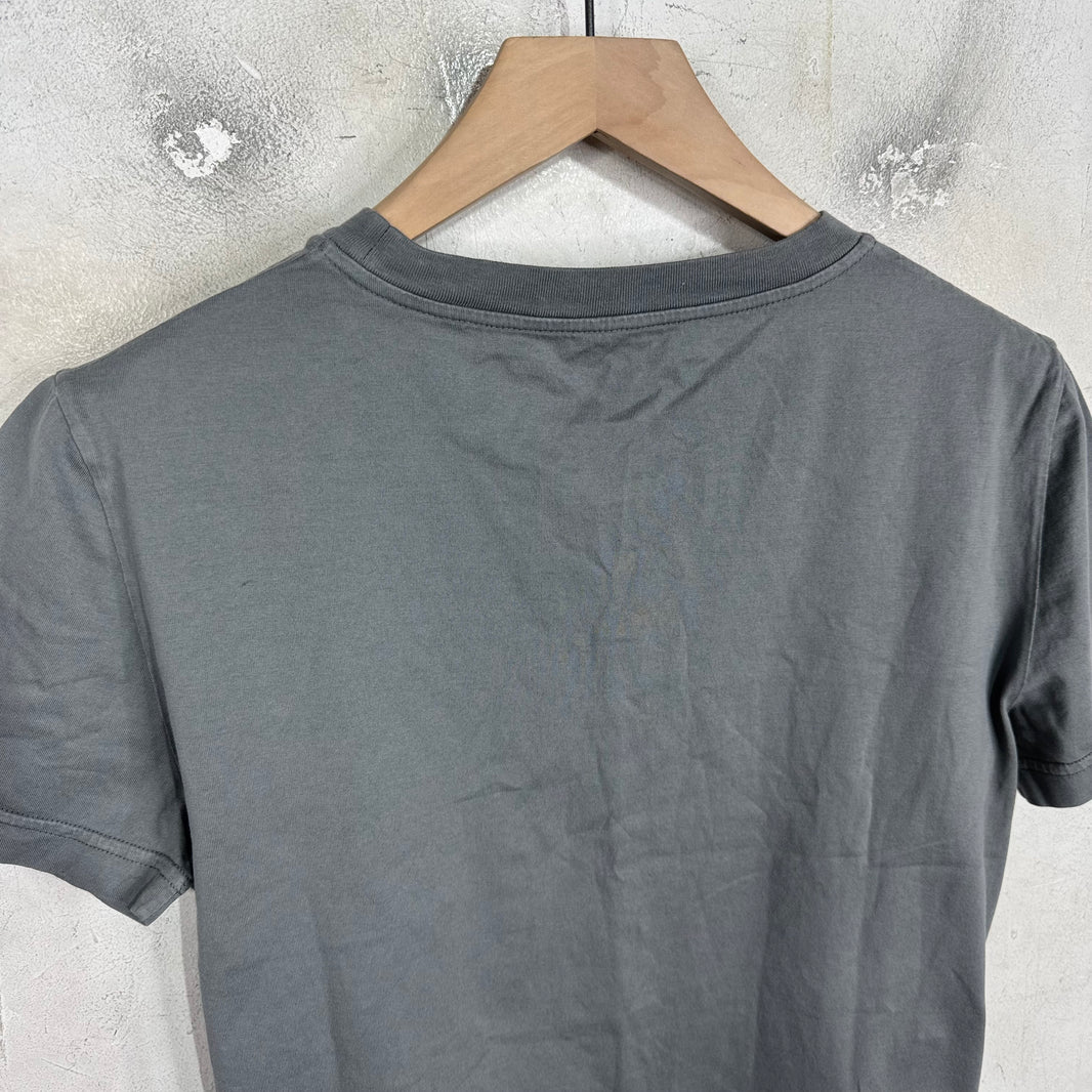Miu Miu Frayed Patch Logo Baby T-Shirt