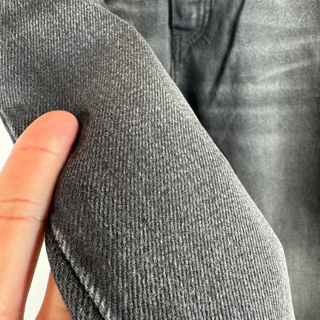 Balenciaga Black Waxed Jeans