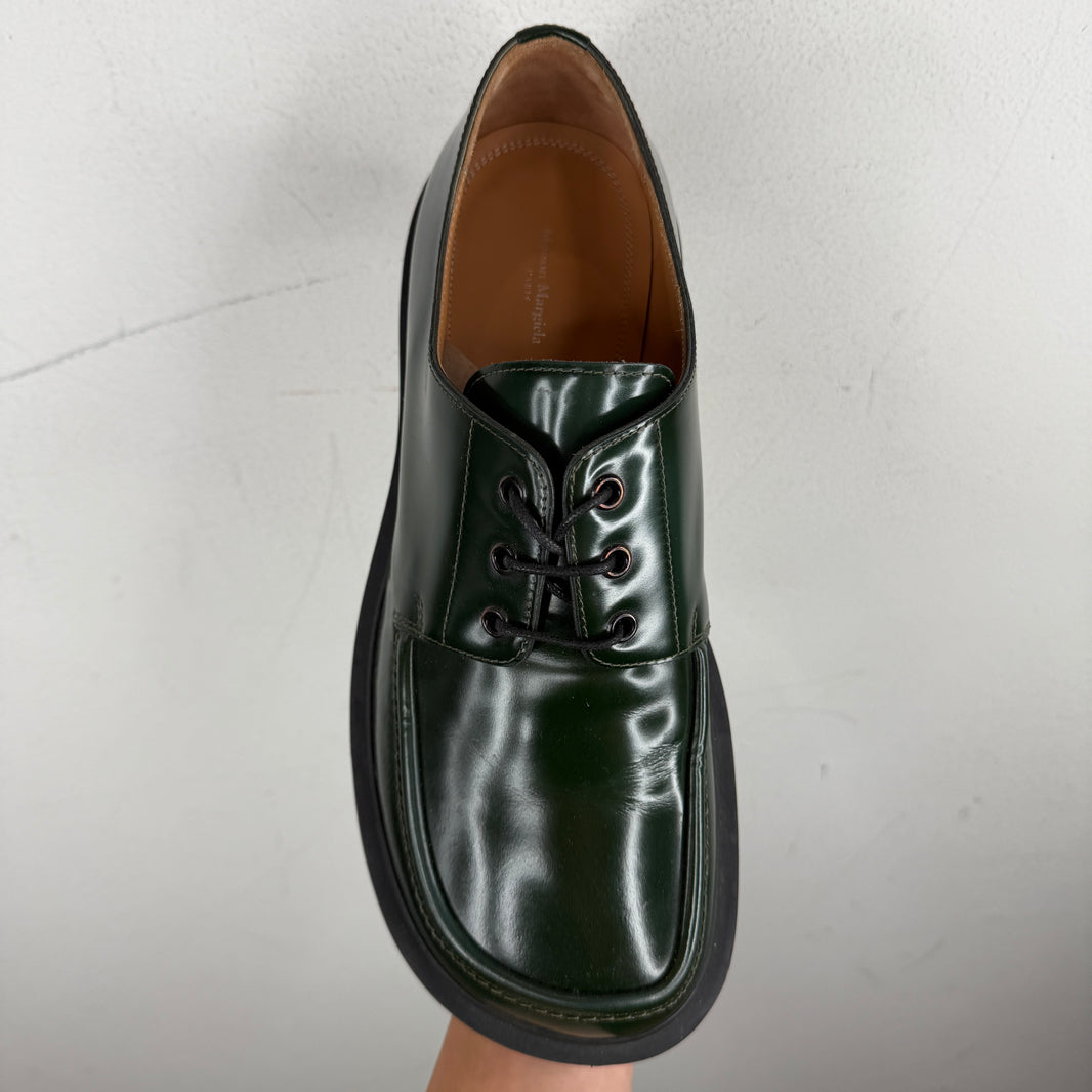 Margiela Green Ivy Derbies