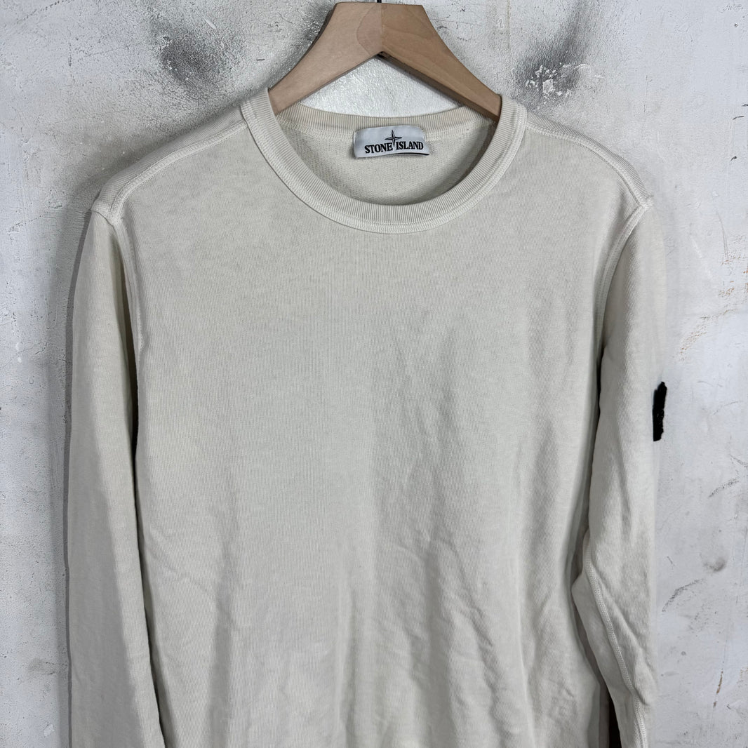 Stone Island Beige Light Crewneck