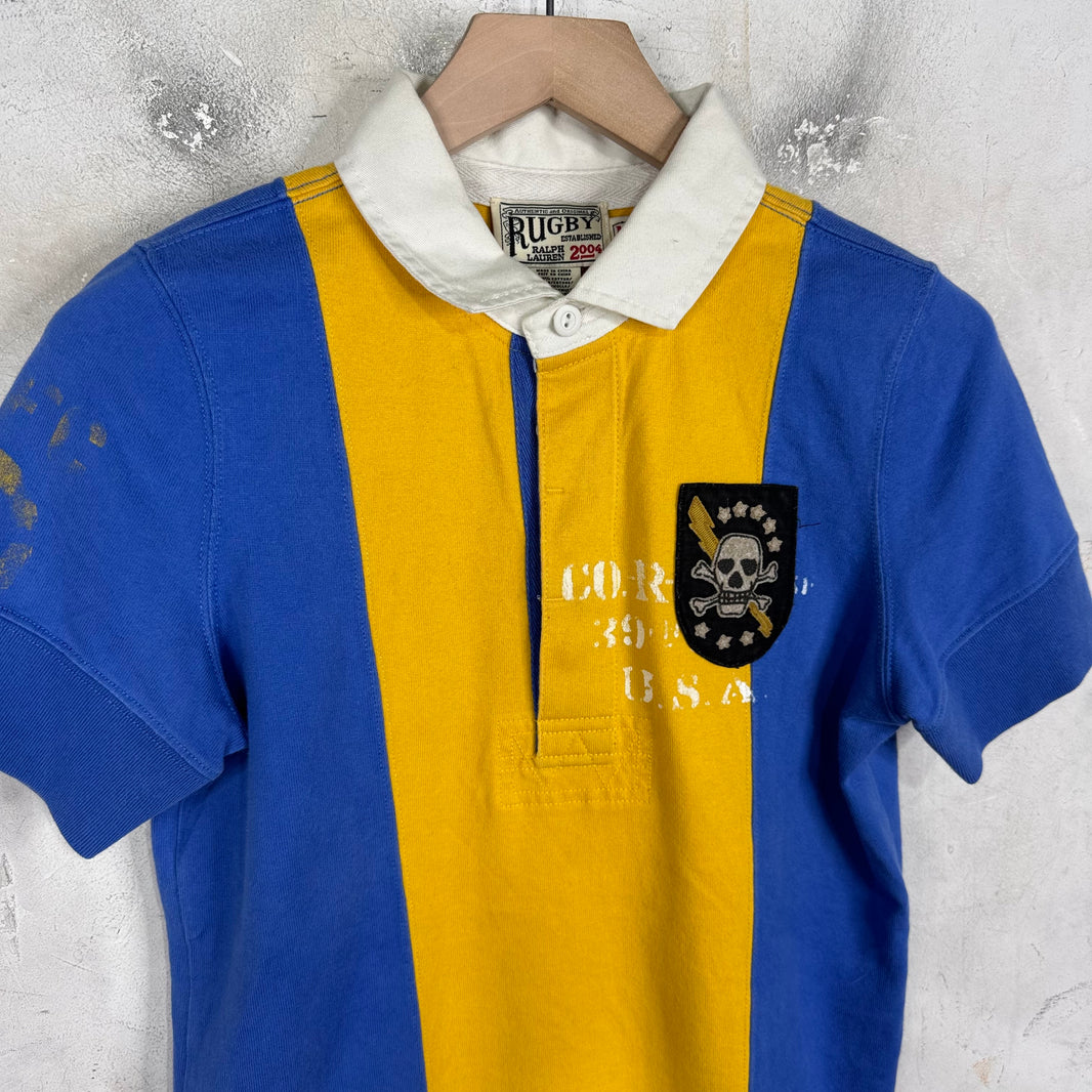 Ralph Lauren Rugby Skull Panelled Polo