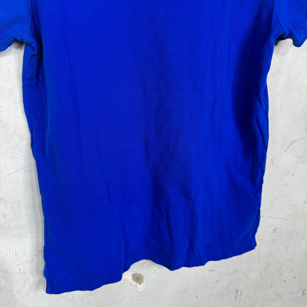 Ralph Lauren Blue Green Big Pony Orange #3 Polo