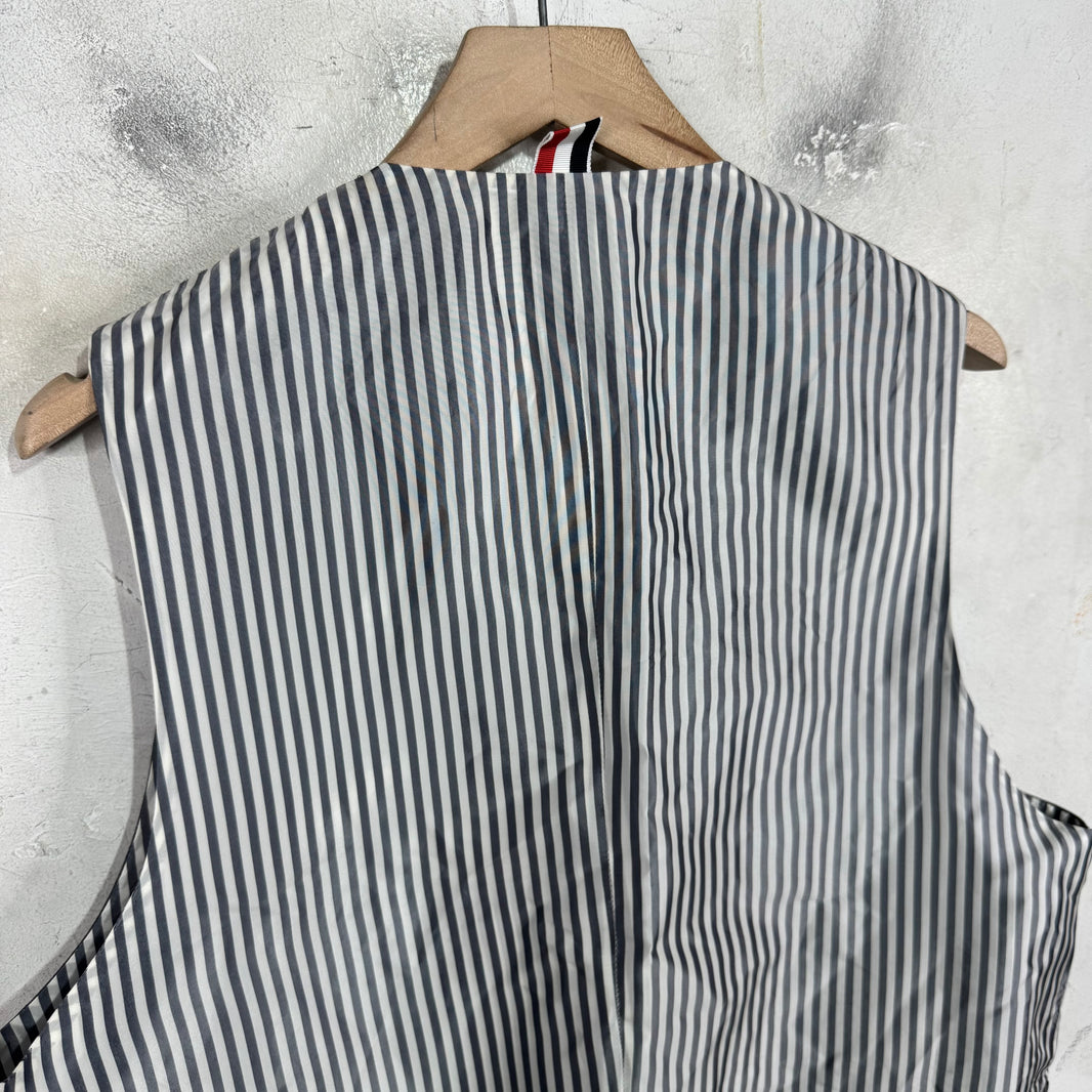 Thom Browne Grey Suiting Vest