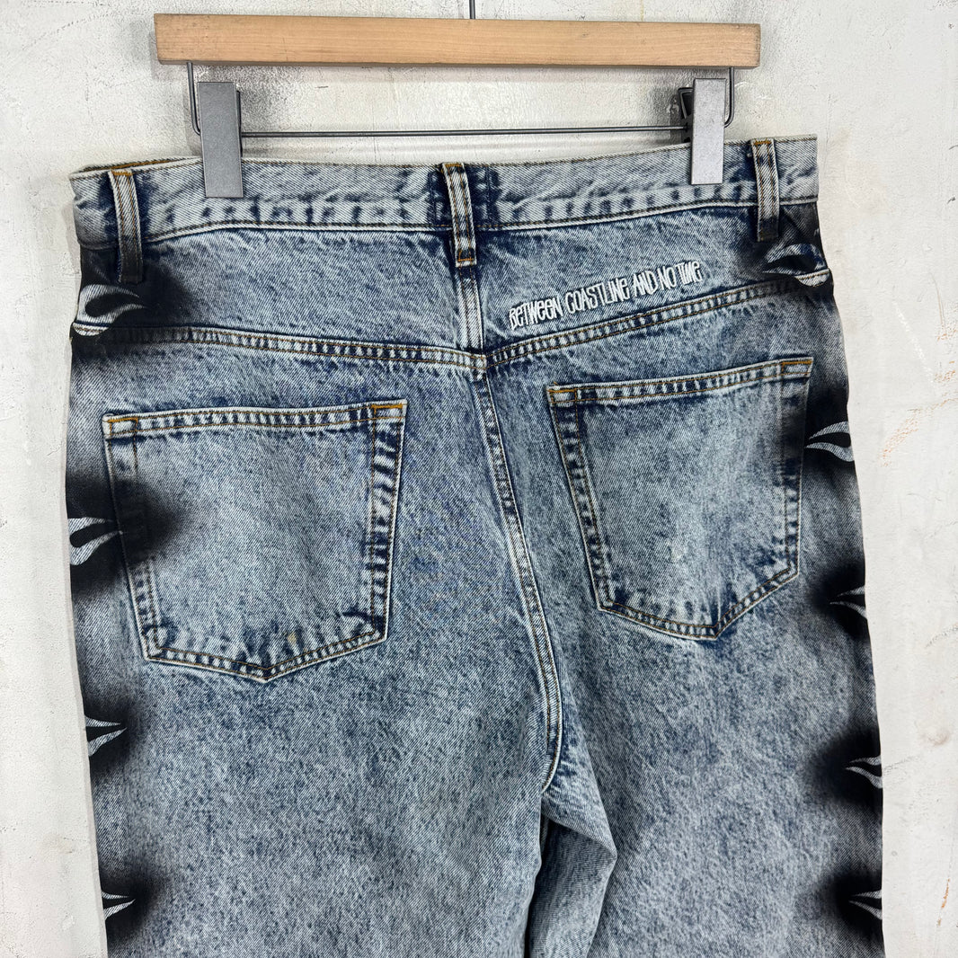 Stussy x Dries Van Noten Stencil Jeans