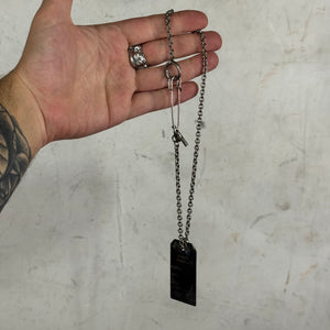 Margiela Pin Dog Tag Necklace