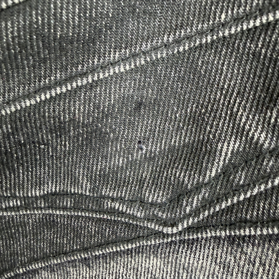 Supreme Black Layered Denim Jeans