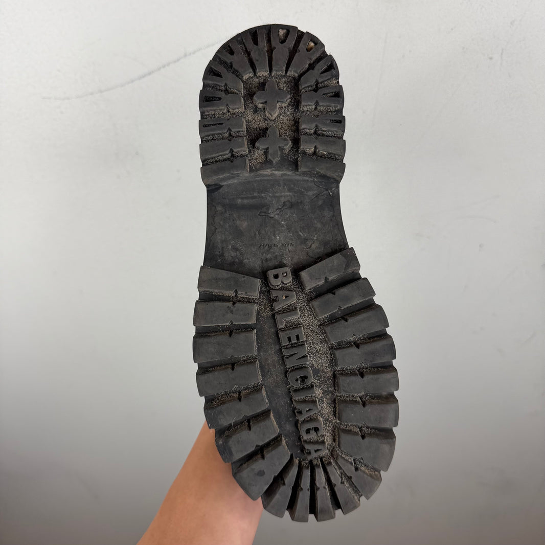 Balenciaga Canvas Strike Boots