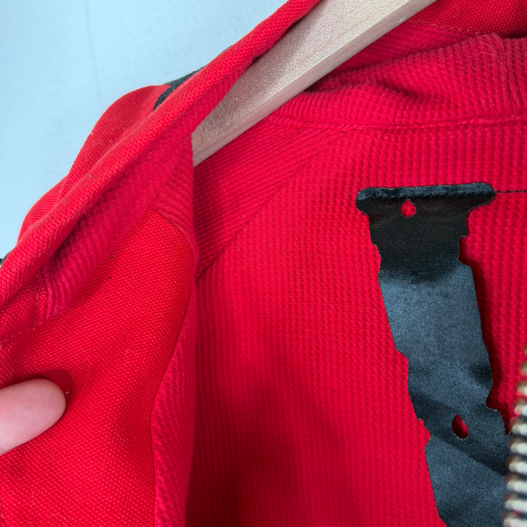 Vlone Red Hood Logo Work Jacket