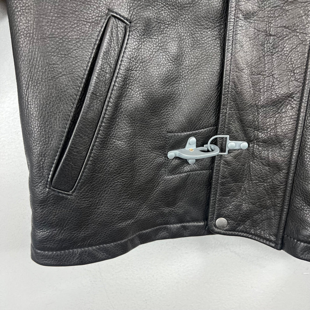 Supreme Schott Leather Fireman Jacket