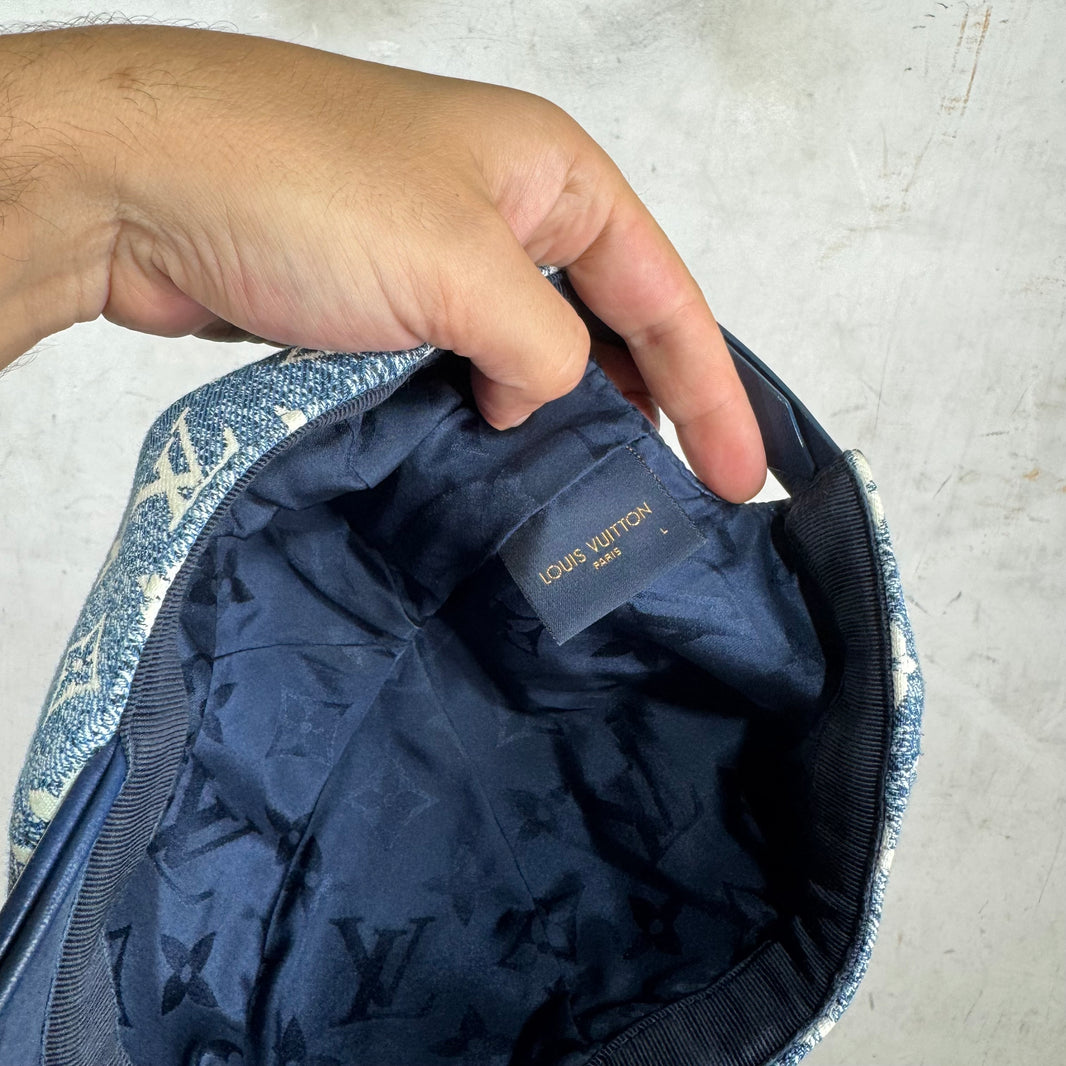 Louis Vuitton Monogram Leather Dad Hat
