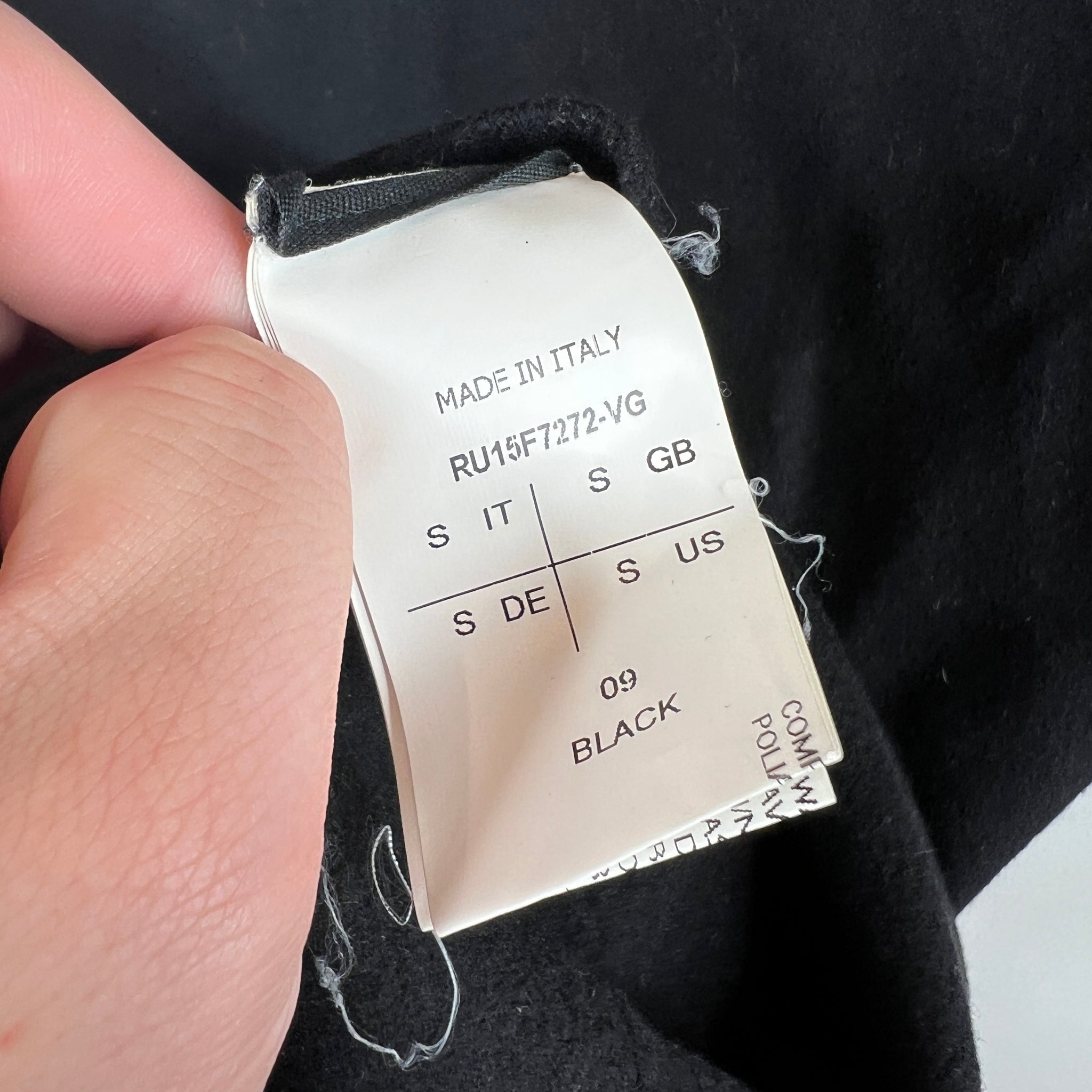 Rick Owens Wool Pullover Tunic