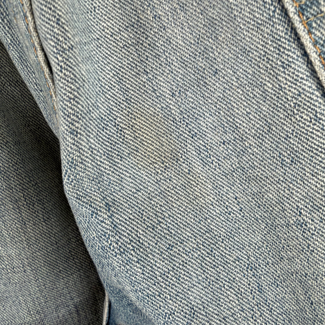 RRL Light Blue Wash Repaired Jeans