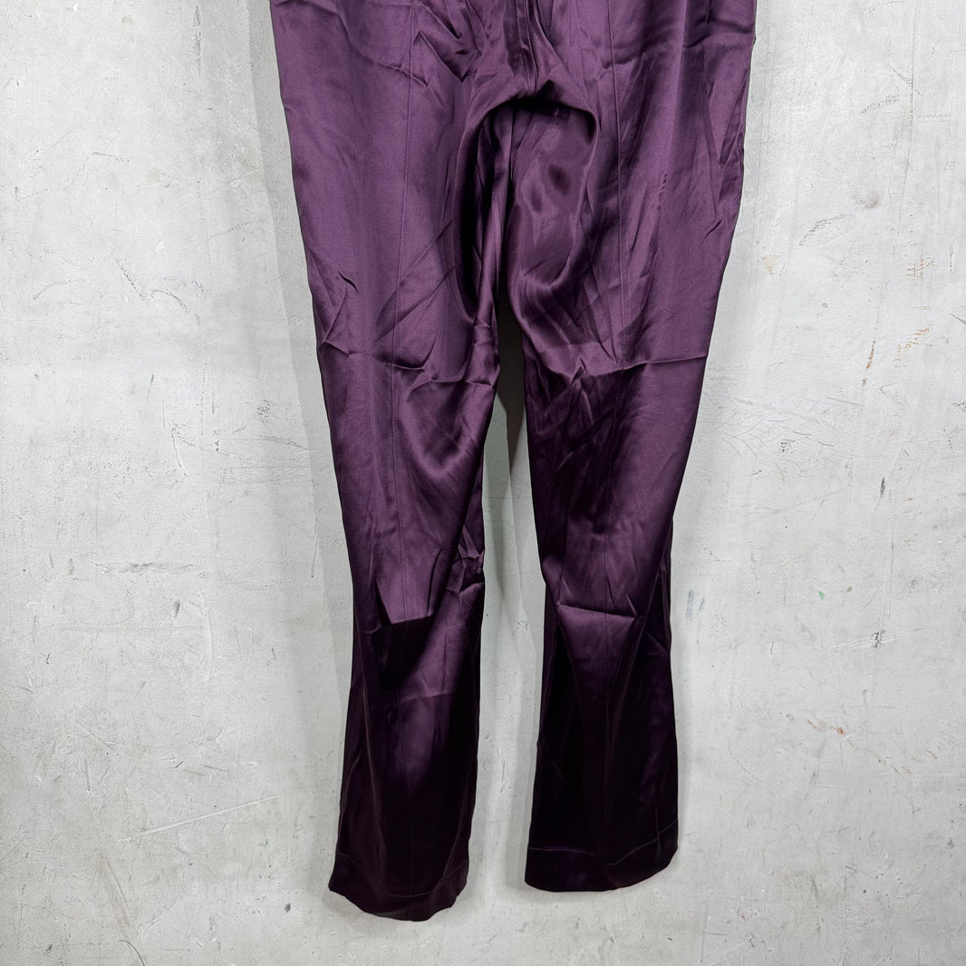 Tom Ford Purple Silk Lounge Pants