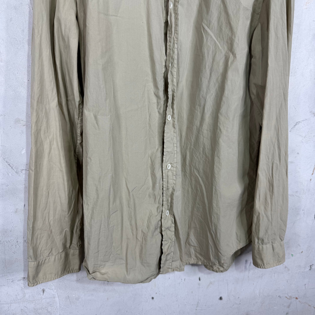 Margiela Beige LS Button Up