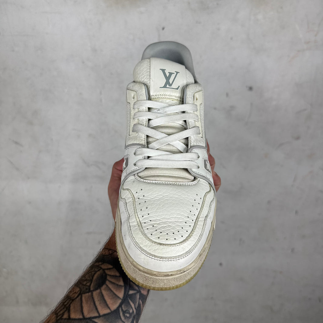 Louis Vuitton White Trainer Lows