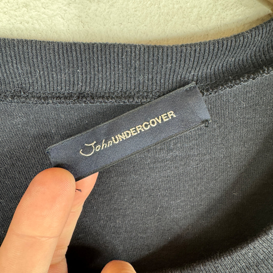 Undercover Hybrid Velour Botton T-Shirt