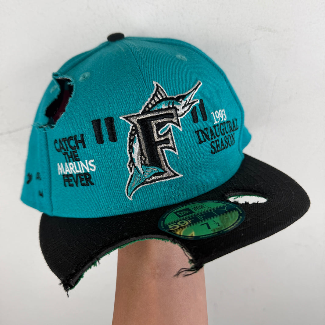 Off White Marlins Fitted Hat