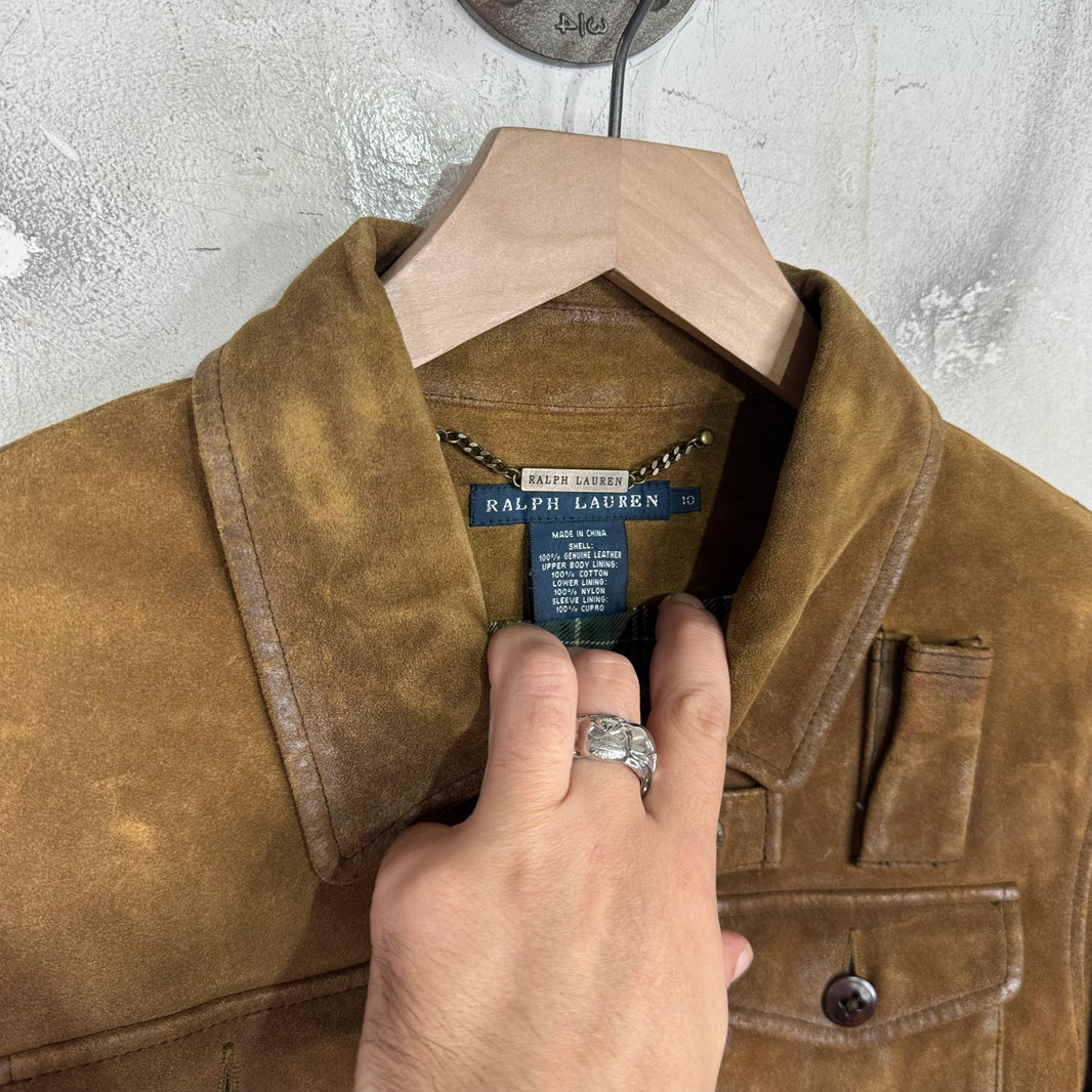 Ralph Lauren Roughout Suede Jacket