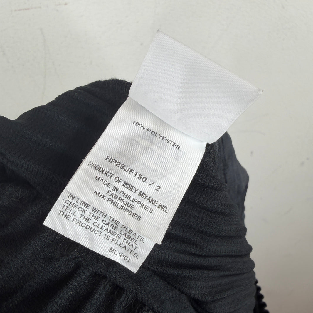 Issey Miyake Plisse Black Pleats Trousers