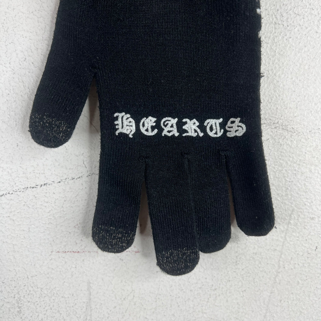 Chrome Hearts Black Work Gloves