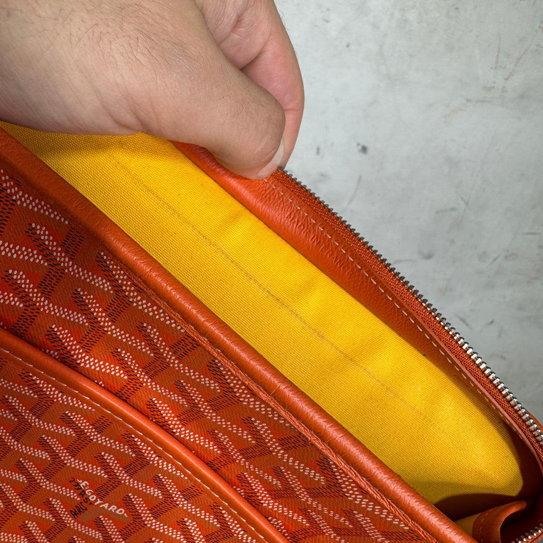 Goyard Orange Small Jouvence Bag
