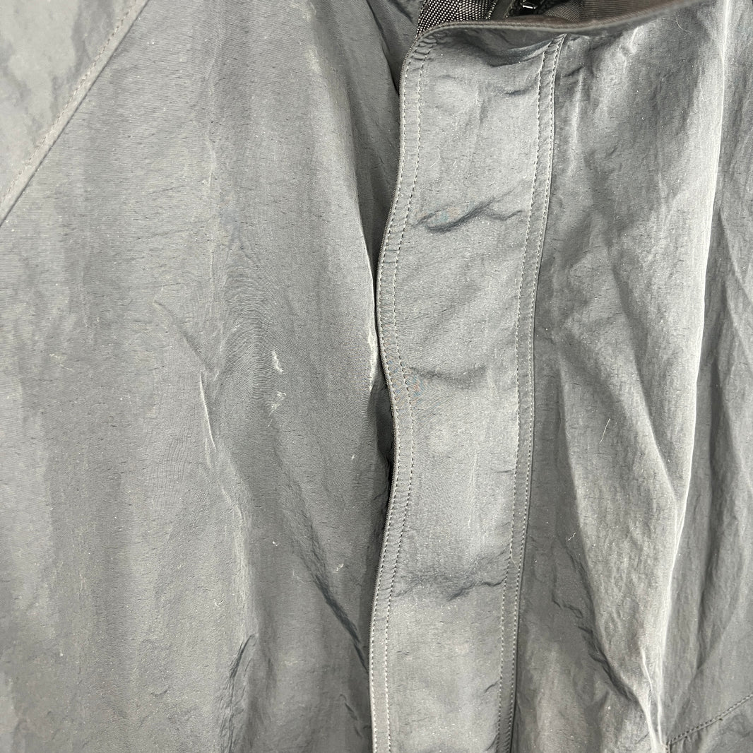 Rag & Bone Black Nylon Fishtail Jacket