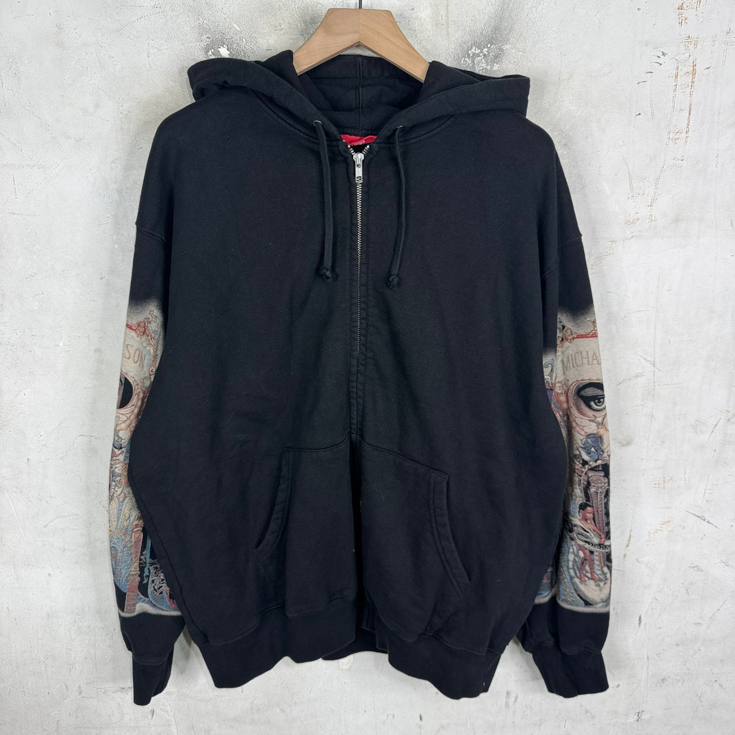 Supreme Michael Jackson Zip Up Hoodie