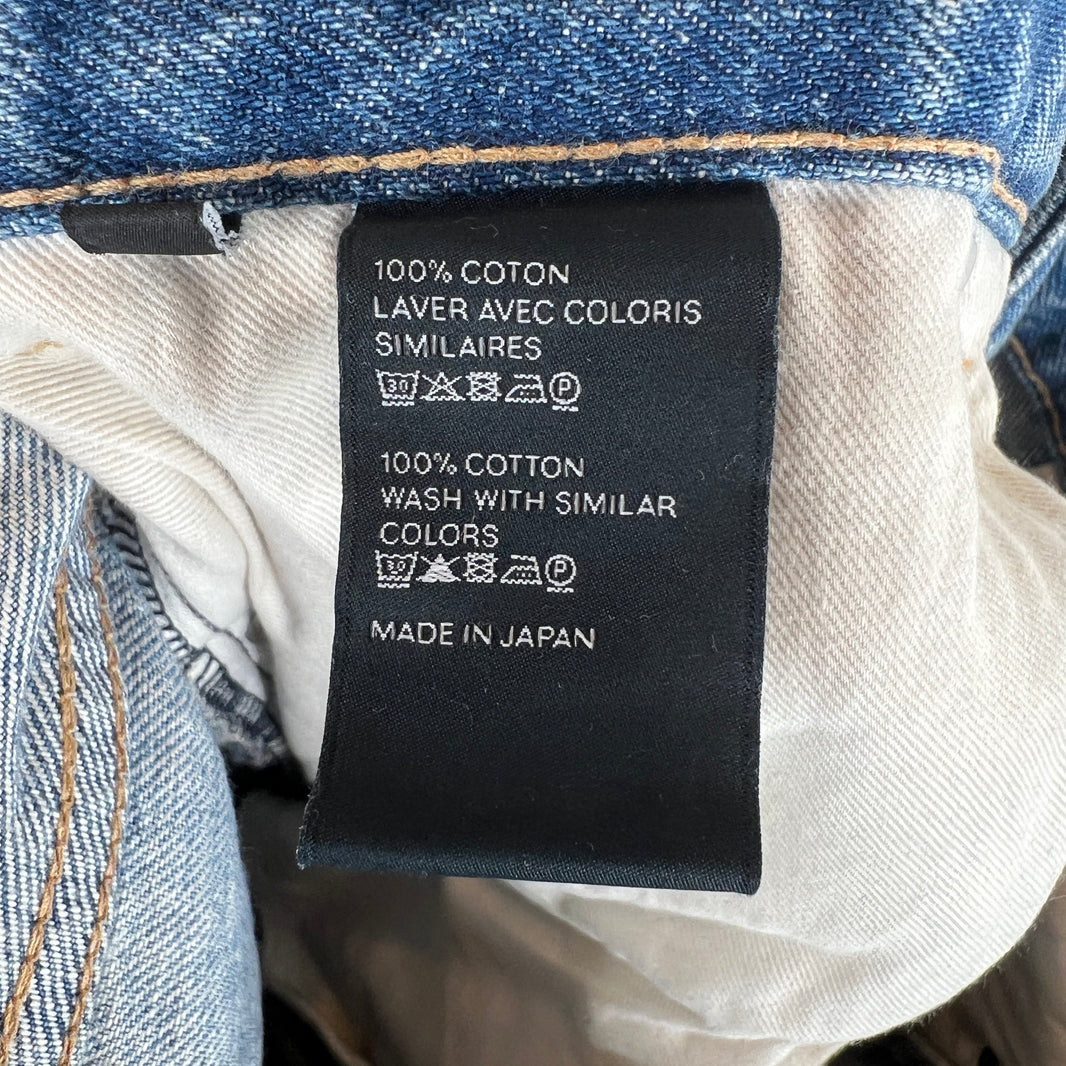 Celine Blue Kurt Distressed Denim Jeans