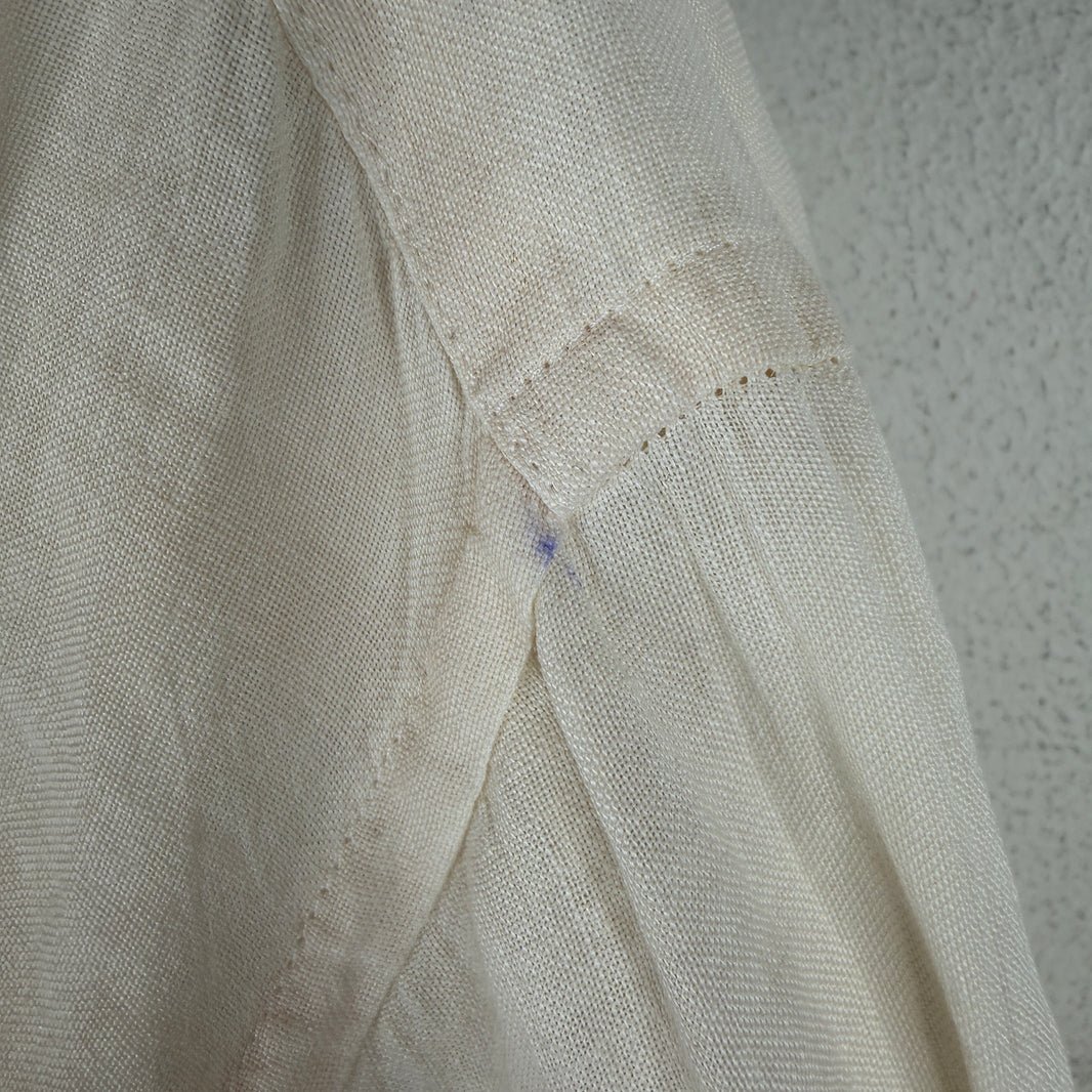 Issey Miyake Men Cream Button Up LS Shirt