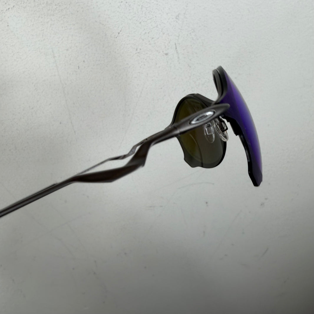 Oakley Tailend TI Blue Lense Sunglasses