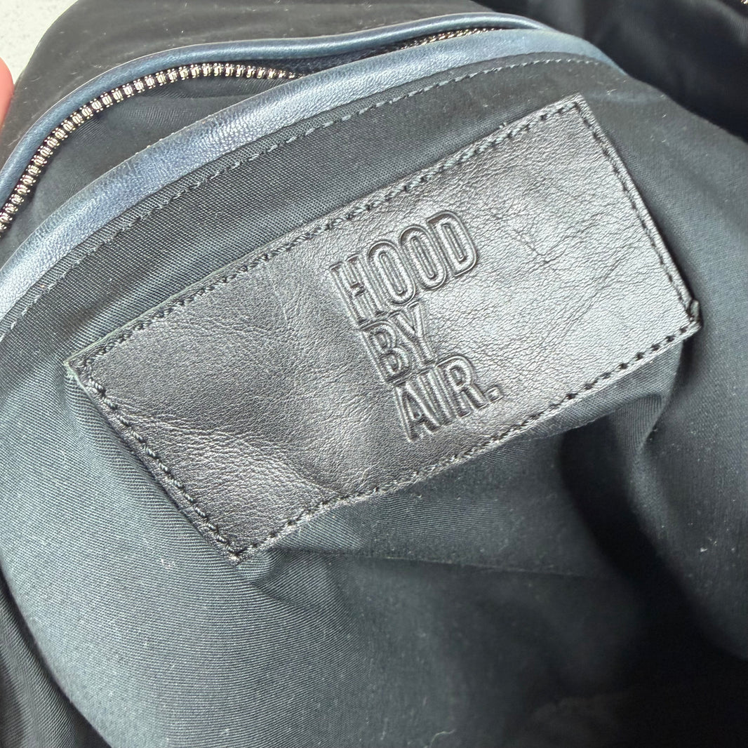 HBA 2014 Runway Lace Leather Backpack