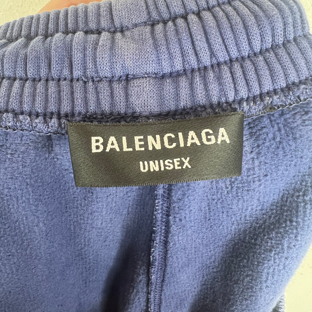 Balenciaga Blue Sweater Sweatpants