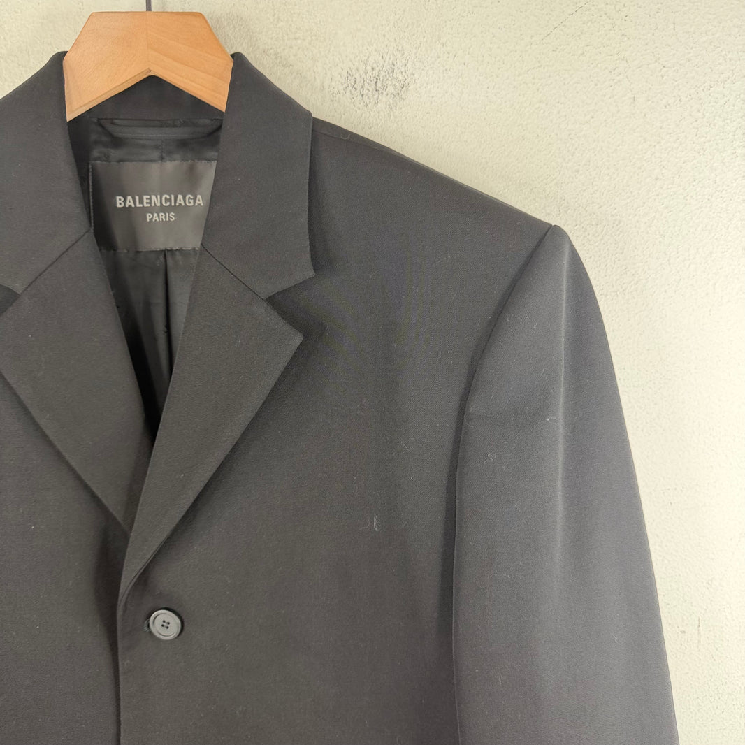 Balenciaga Wool Trench Coat