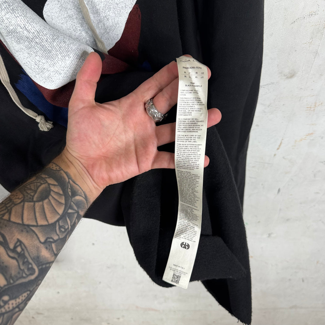 Rick Owens Patterned TVHKB Hoodie