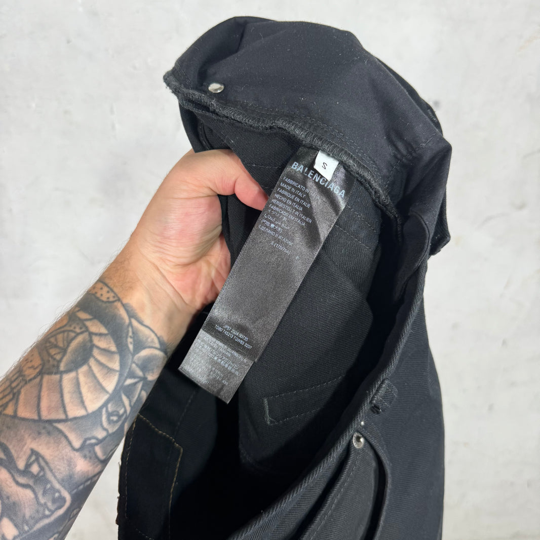 Balenciaga Looser Fit Black Jeans