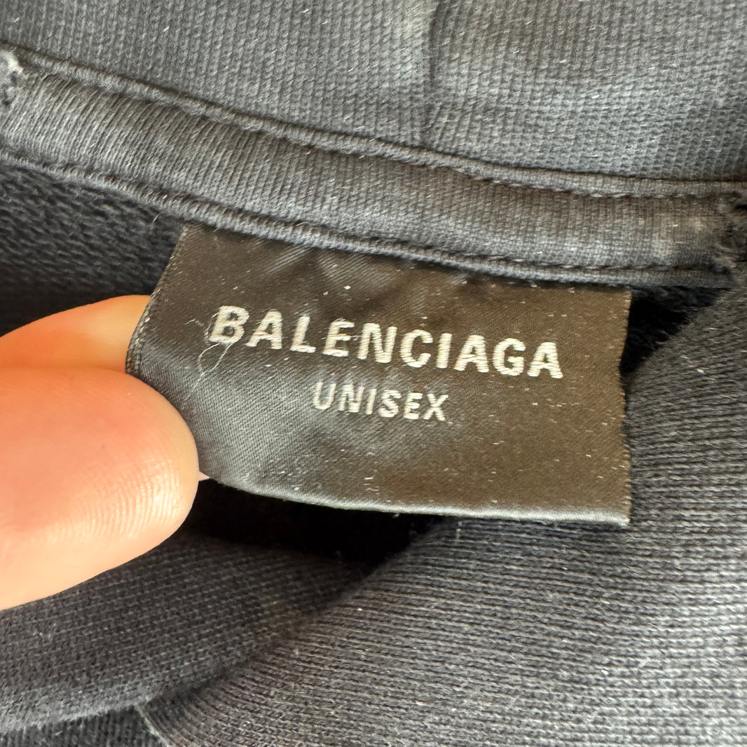 Balenciaga Drawn Crest Hoodie